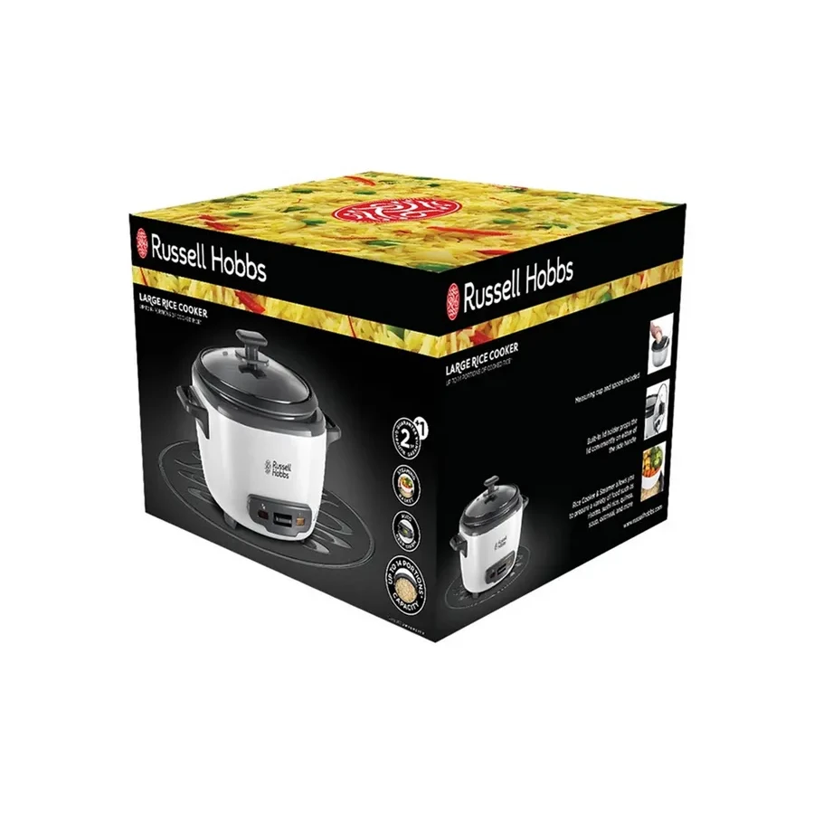 Рисоварка Russell Hobbs 27040-56, 500 Вт, 3.3 л, белая — 3