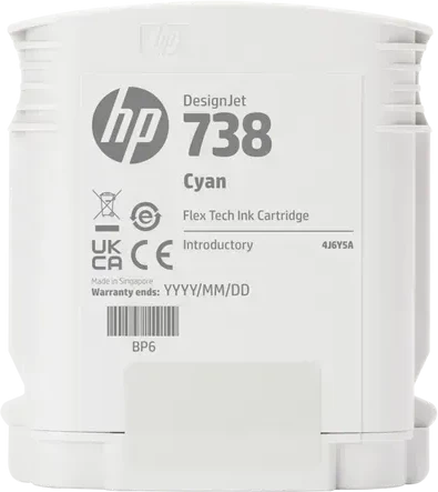 Картридж HP 738 498N6A пурпурный, 130 мл — 2
