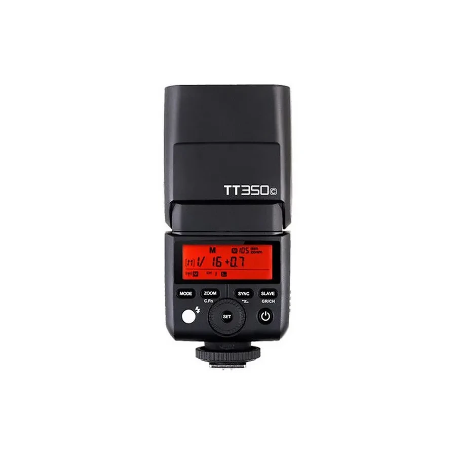 Вспышка Godox TT350C, TTL Canon, 2500mAh, GN36