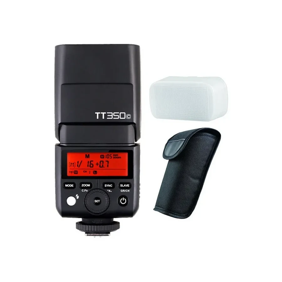 Вспышка Godox TT350C, TTL Canon, 2500mAh, GN36 — 2