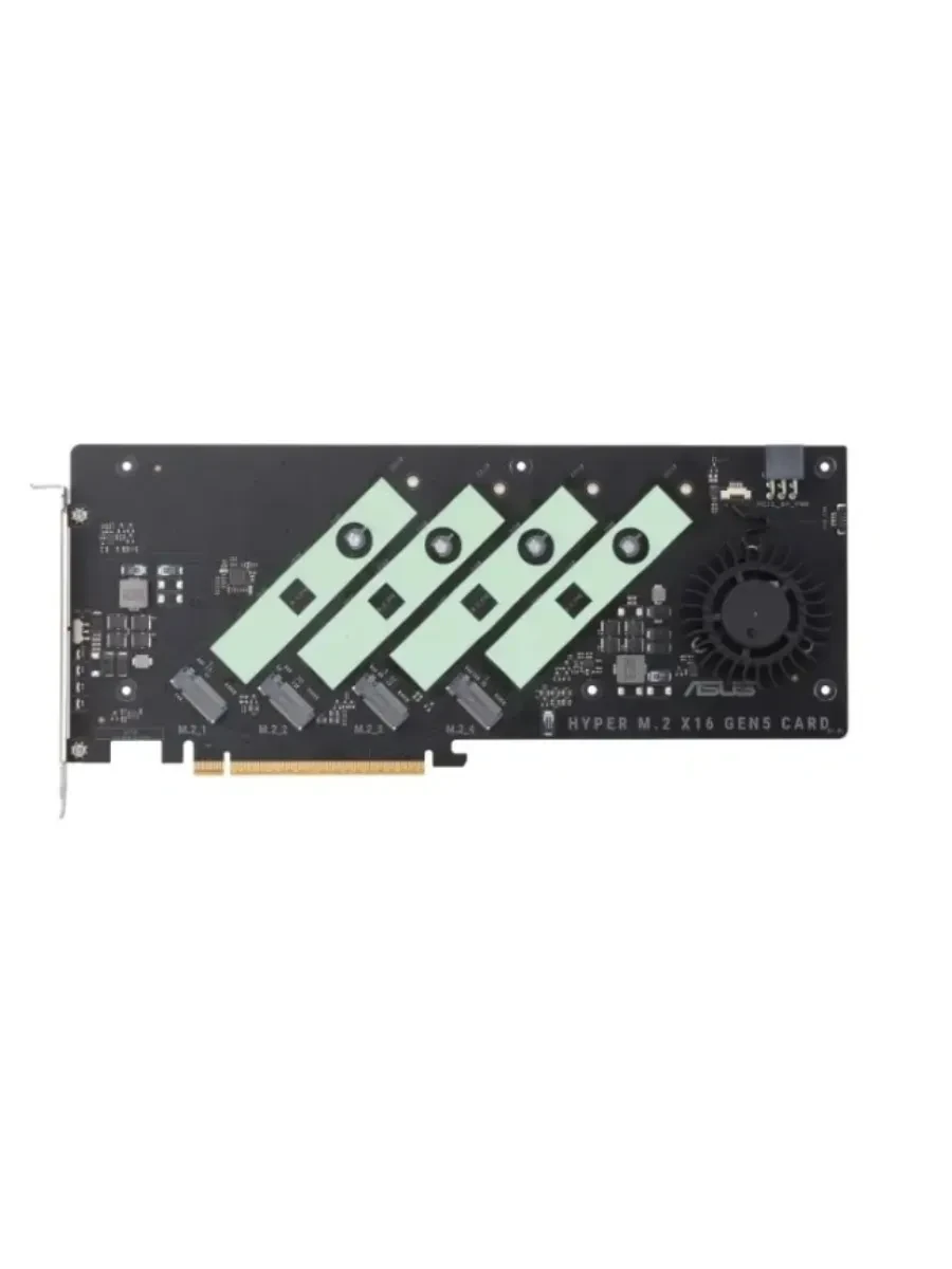 PCI-Ex16 4 x M.2 card, ASUS Hyper M.2 X16 Gen5, PCIEx16 5.0