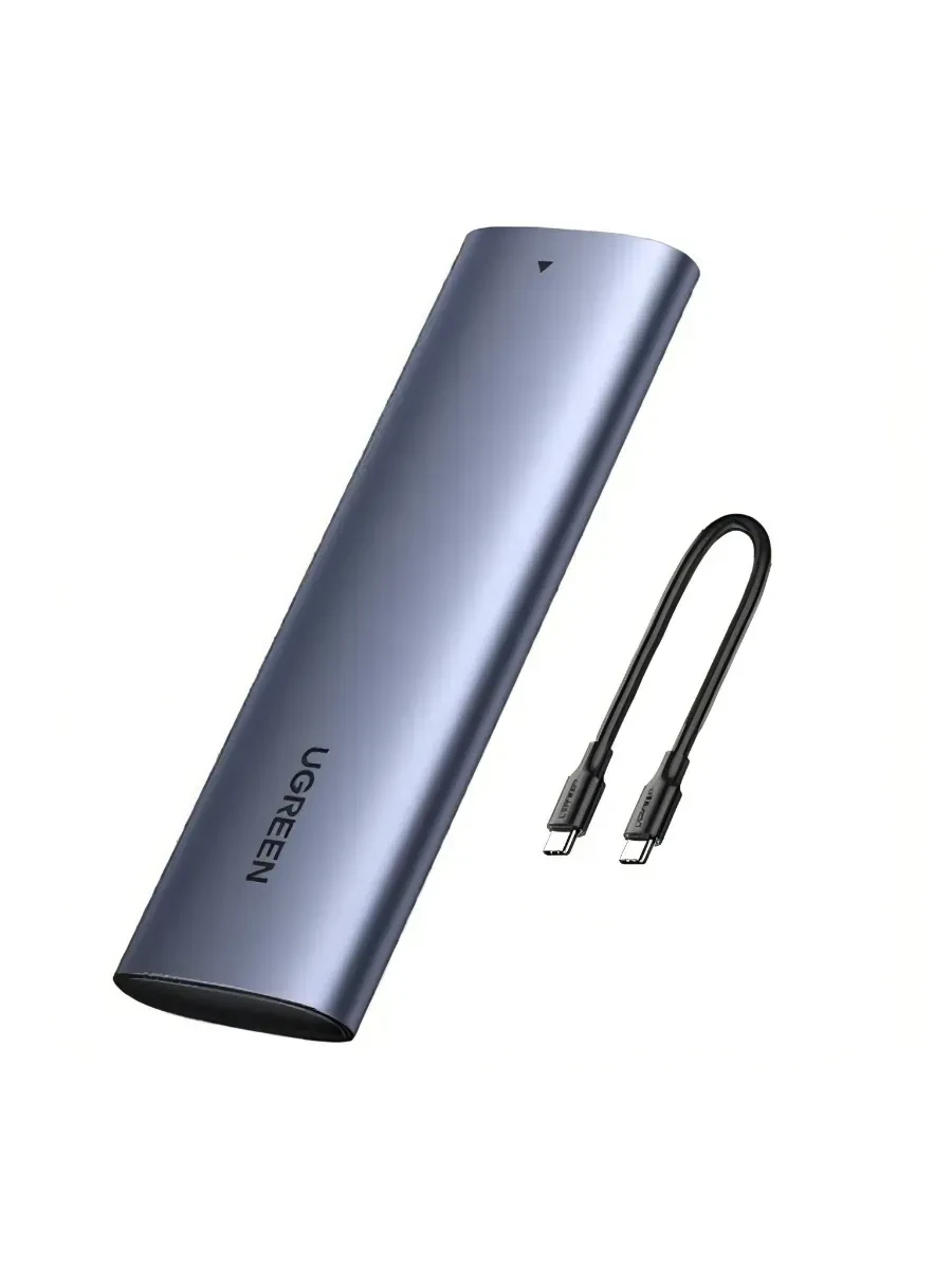 Корпус для Жесткого Диска UGREEN USB-C Female to M.2 M-Key 10G Enclosure C TO C Cable 50cm, 10902 — 5