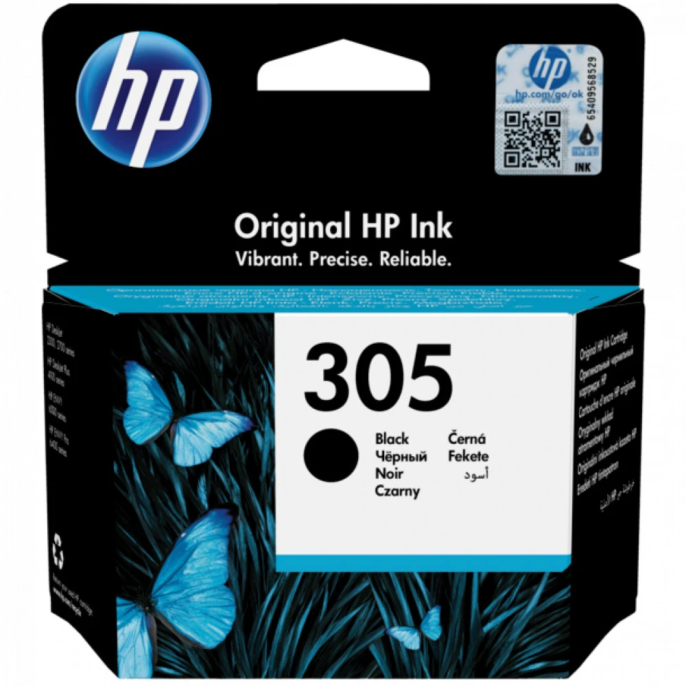 Картридж HP 305 Black для DeskJet 2300, 2700, ENVY 6010 — 5