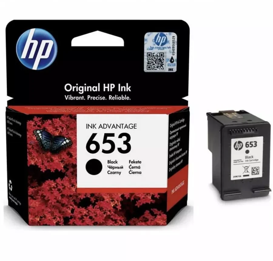 Картридж HP 653 Black для DeskJet Plus Ink Advantage 6070 — 2