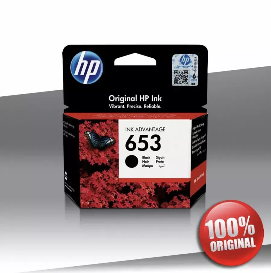 Картридж HP 653 Black для DeskJet Plus Ink Advantage 6070 — 3
