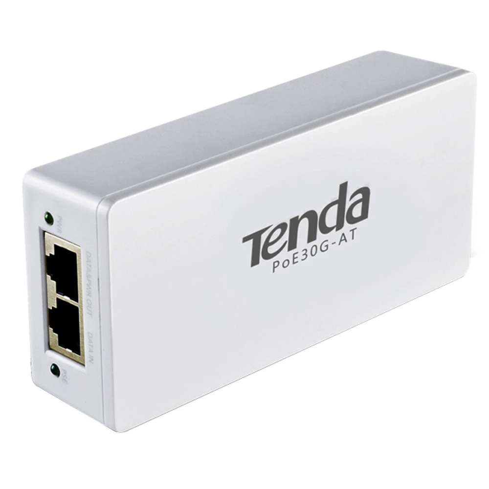 PoE-инжектор Gigabit Tenda PoE30G-AT белый