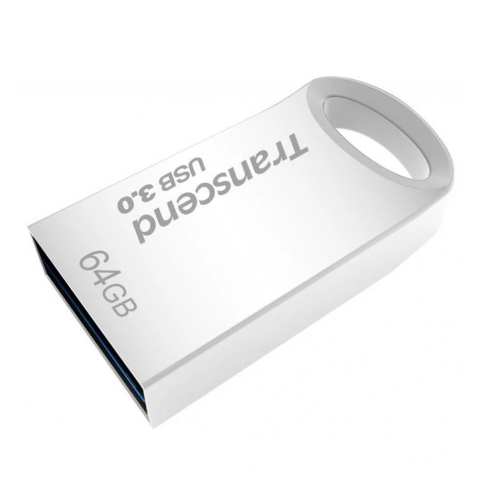 USB-флешка Transcend TS64GJF710S, USB Flash Drive 64GB ''Silver'' USB3.0