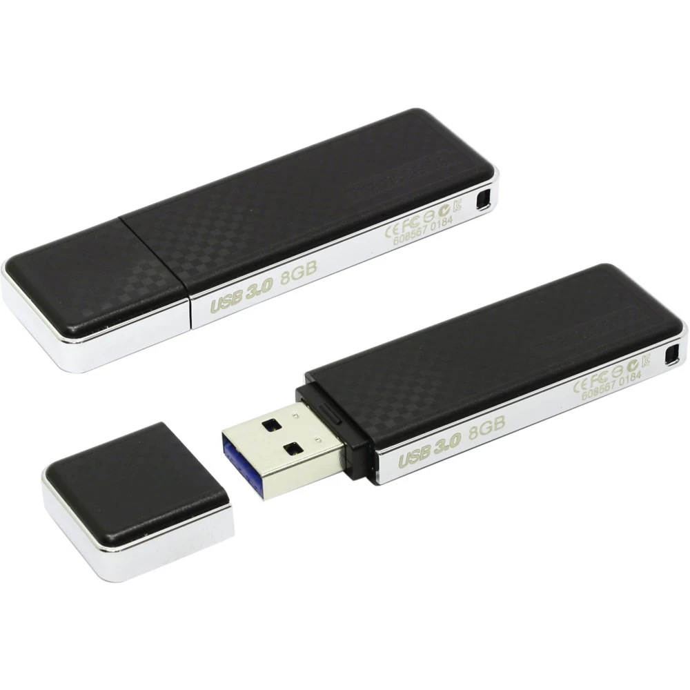 USB Флеш 8GB 3.0 Transcend TS8GJF780 черный