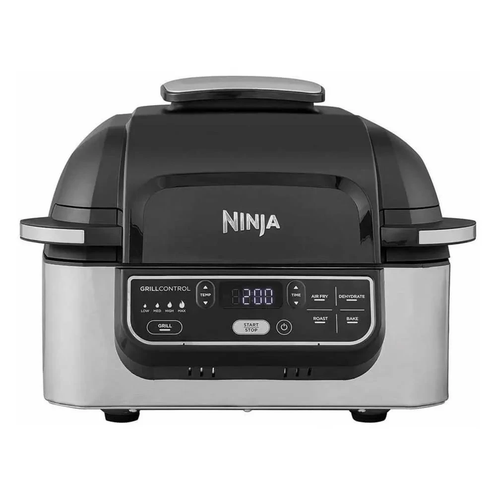 Гриль Ninja AG301 черный/серебро