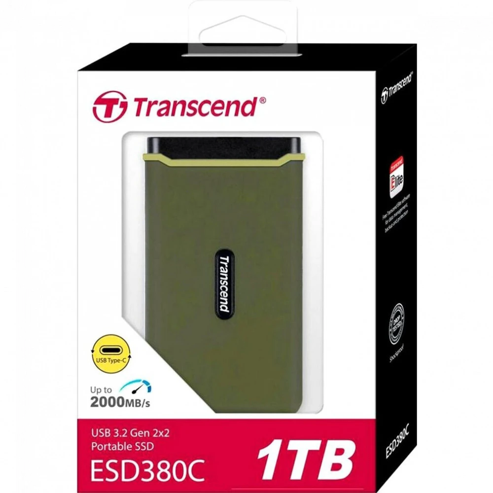 Жесткий диск SSD внешний 1TB Transcend TS1TESD380C — 4