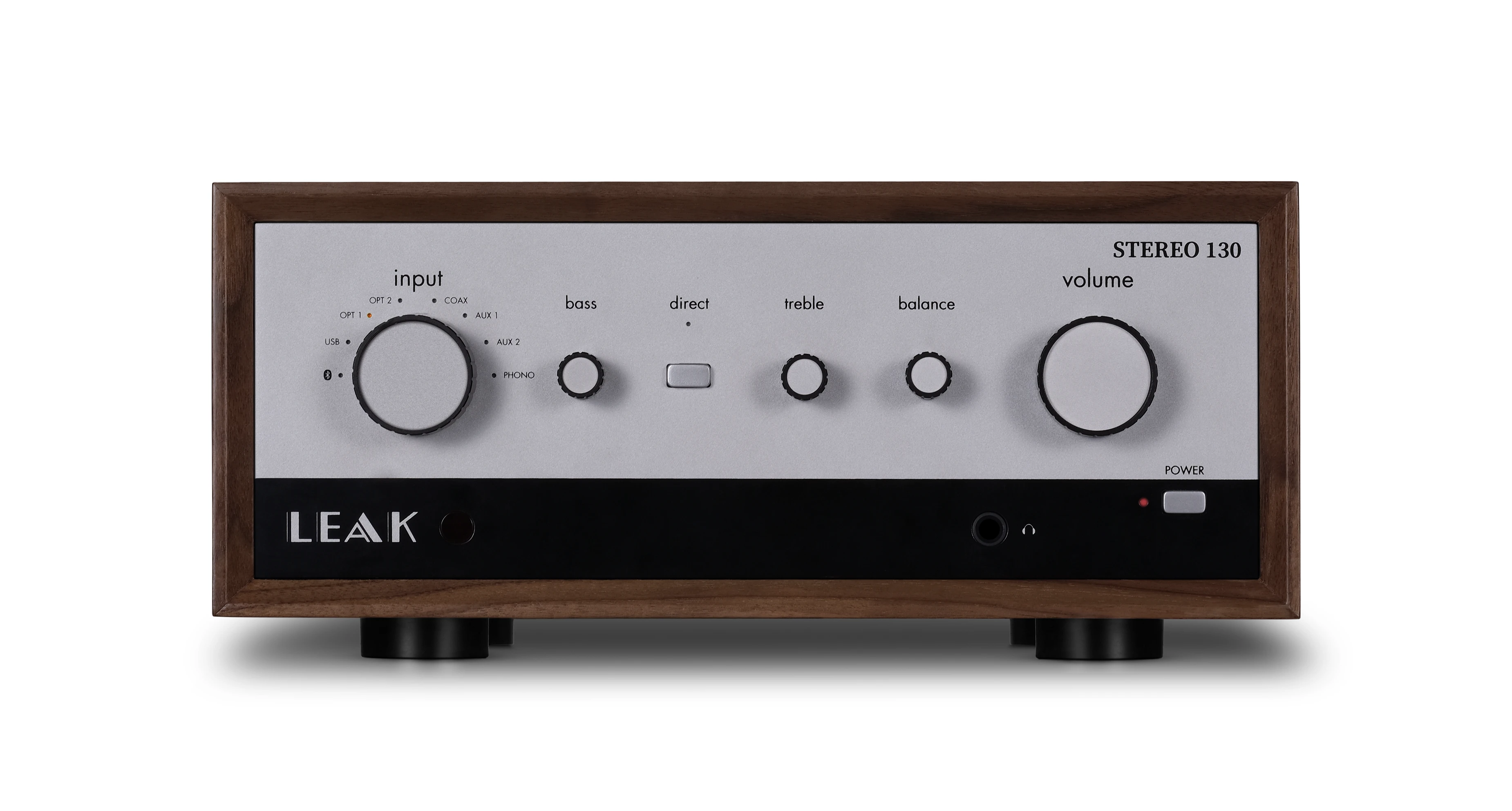 Интегральный усилитель Leak Stereo 130 Цвет: Орех [WALNUT] — 3