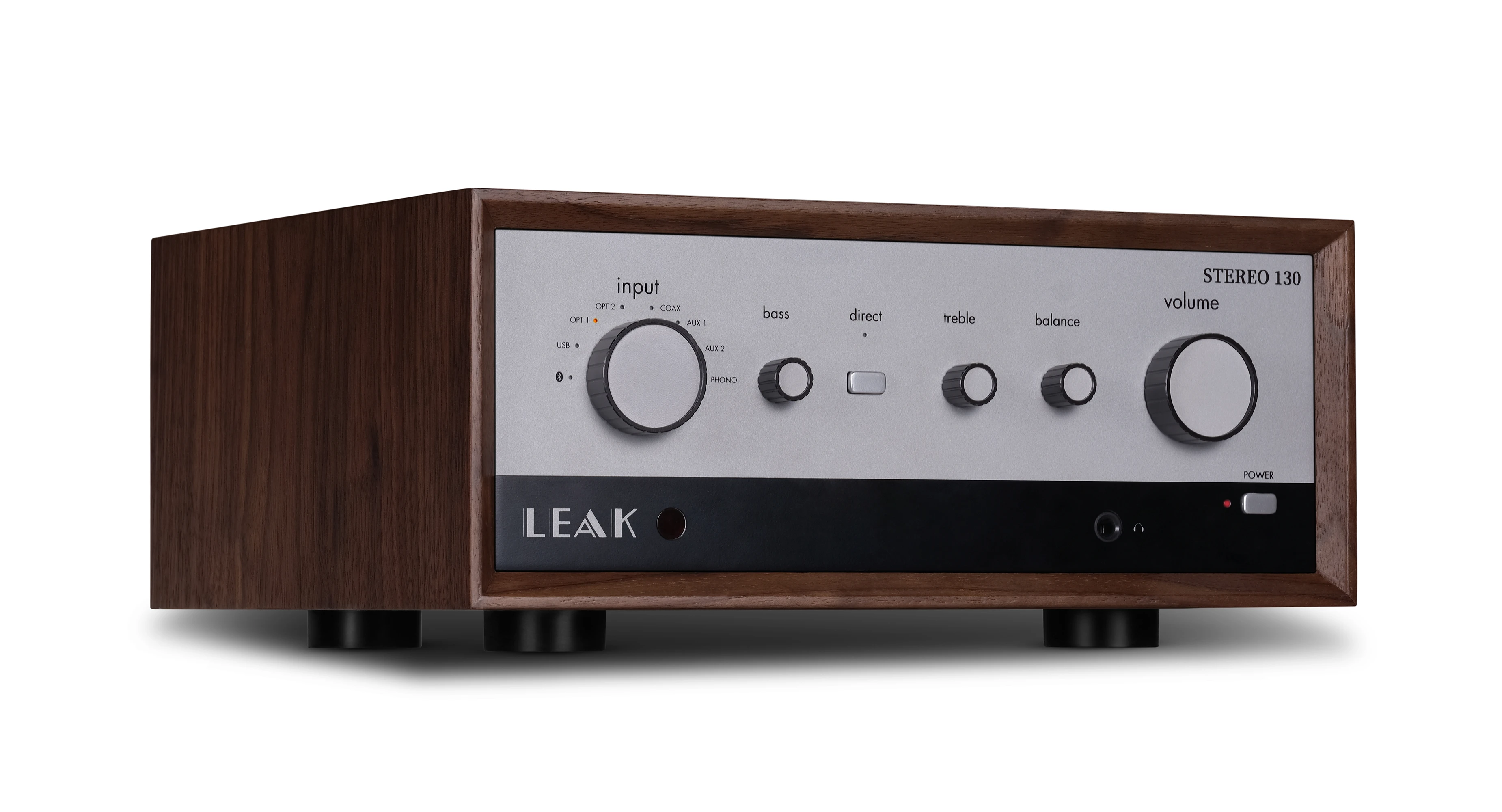 Интегральный усилитель Leak Stereo 130 Цвет: Орех [WALNUT] — 5