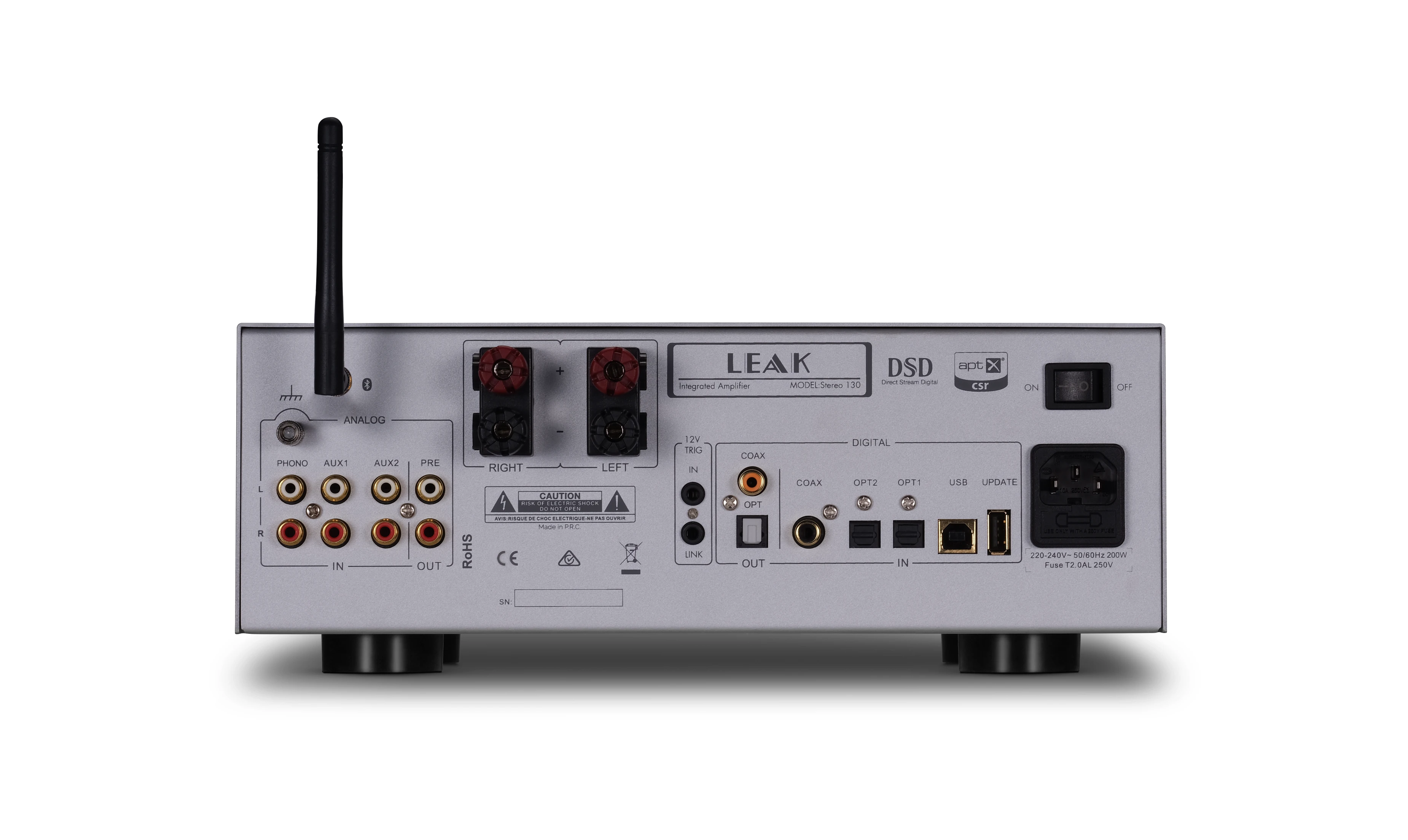 Интегральный усилитель Leak Stereo 130 Цвет: Серебристый [SILVER] — 4