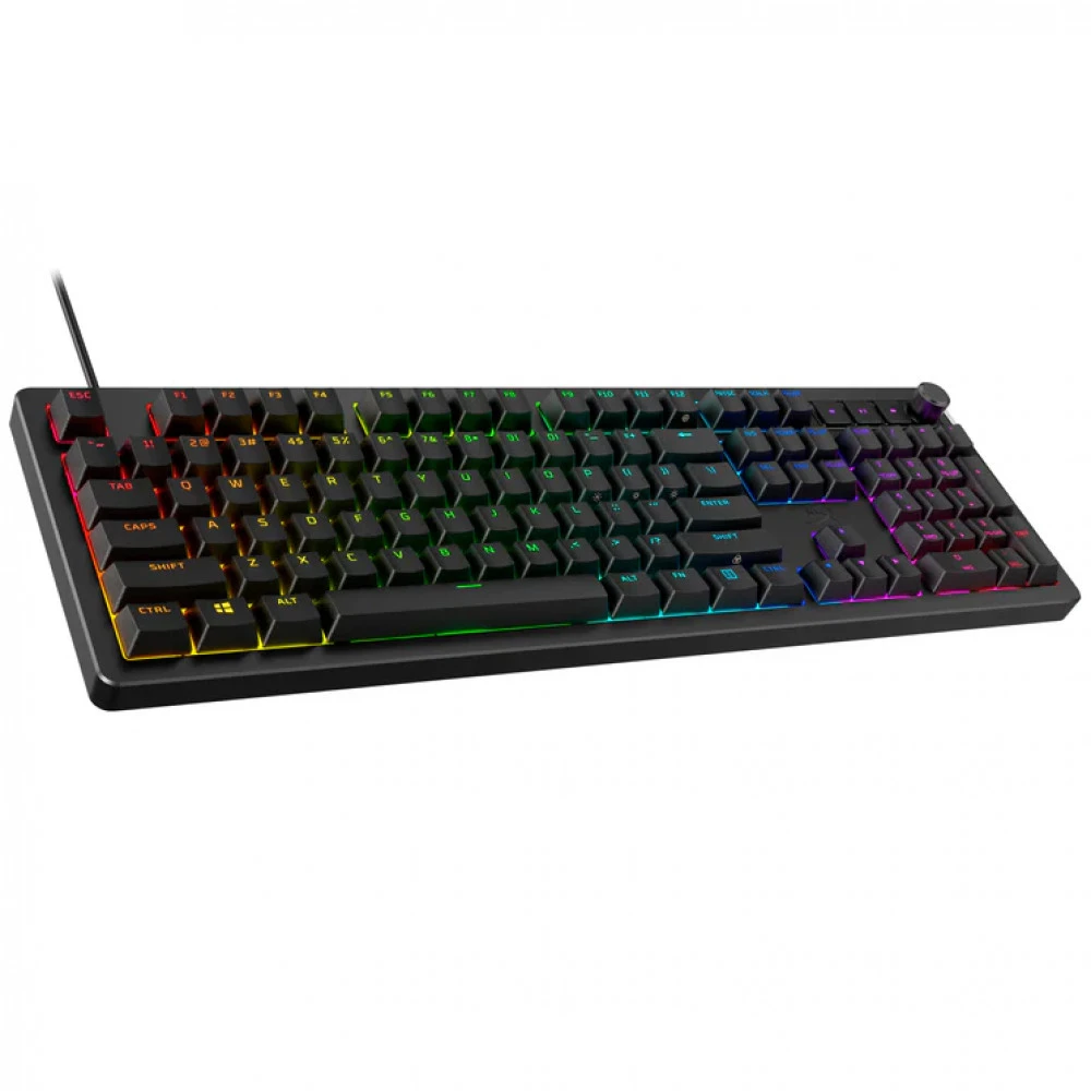 Игровая клавиатура HyperX Alloy Rise, механическая, HyperX Red switch, RGB, чёрный — 4
