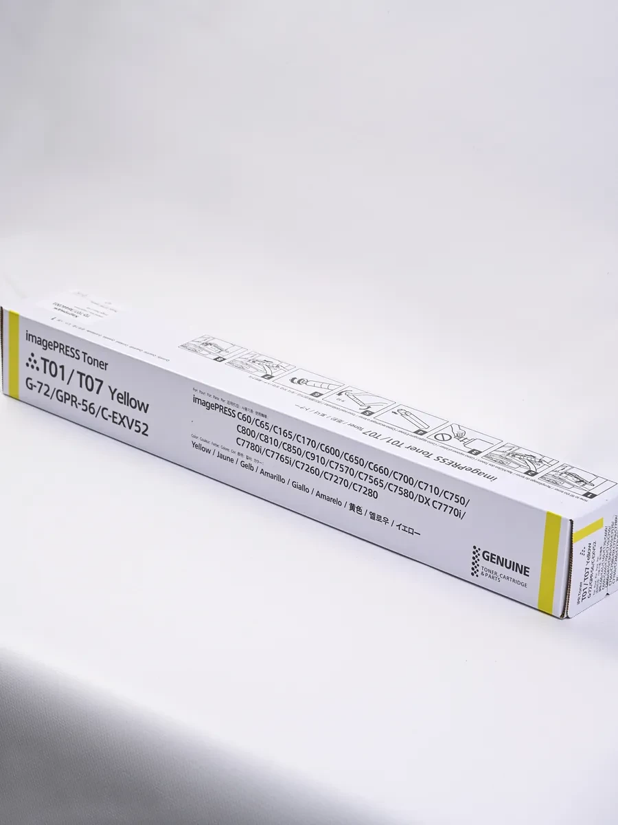 Тонер Canon imagePRESS T07 Yellow