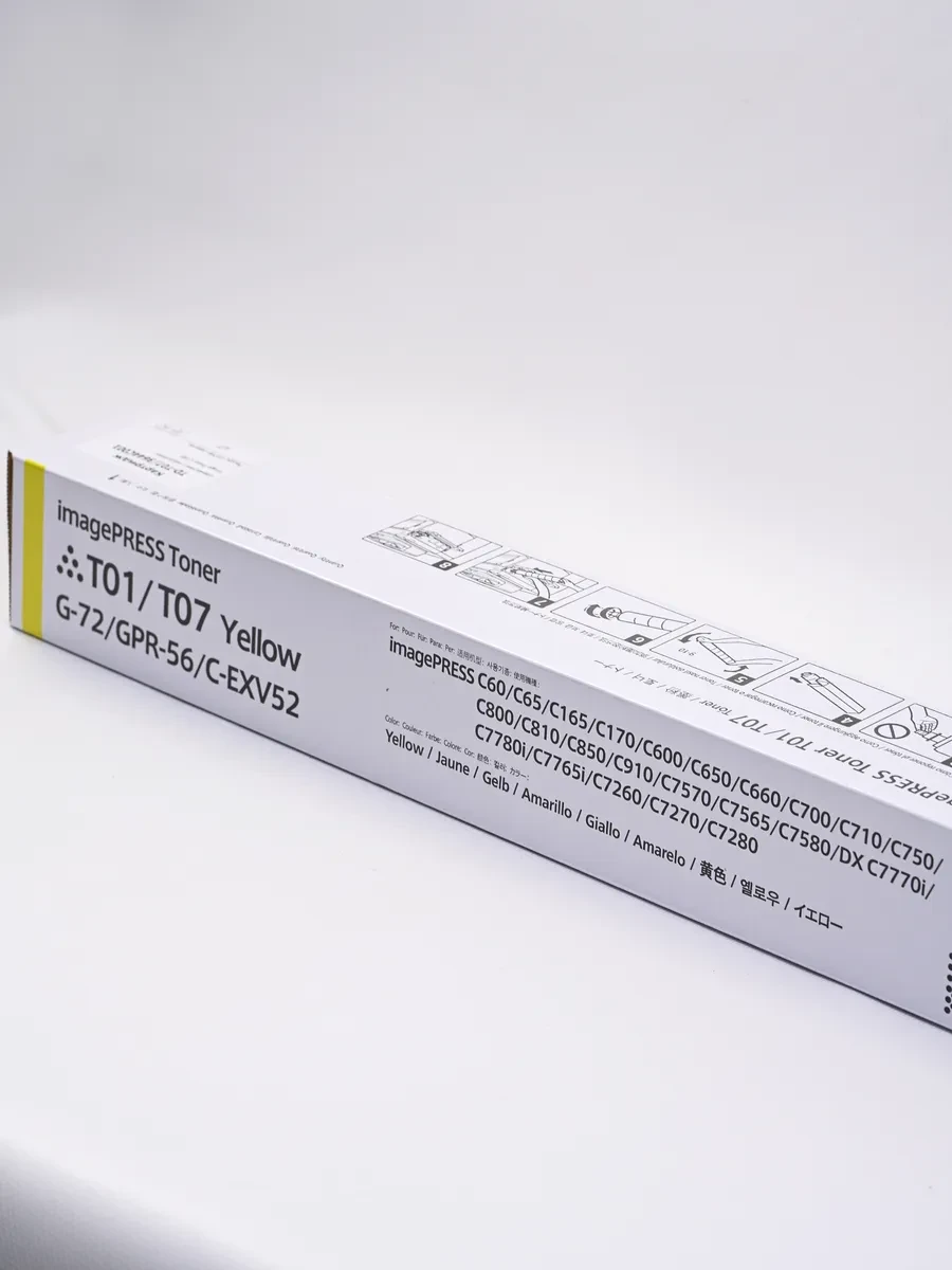 Тонер Canon imagePRESS T07 Yellow — 2
