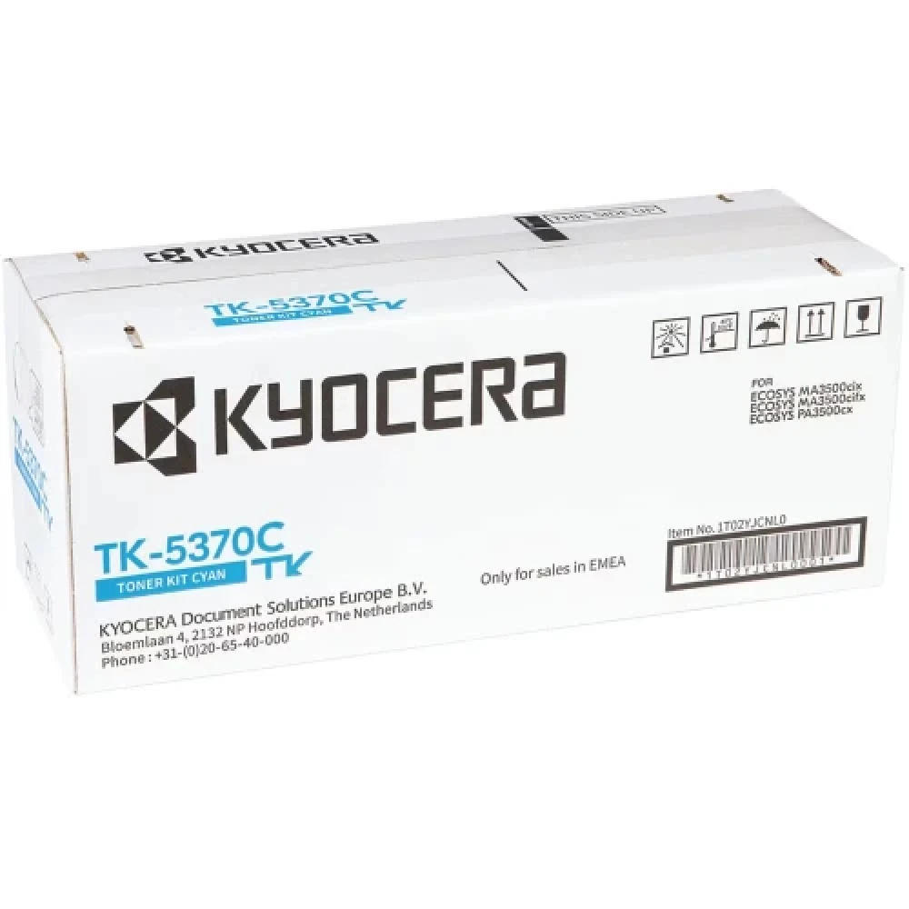 Тонер-картридж Kyocera TK-5370C, голубой, 5000 стр. — 2