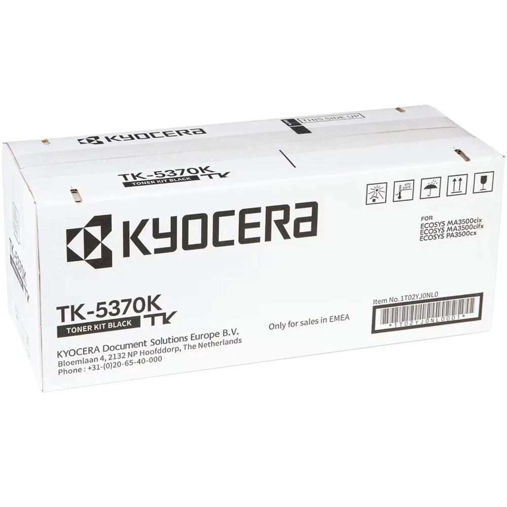 Тонер-картридж Kyocera TK-5370K, черный, 7000 стр.