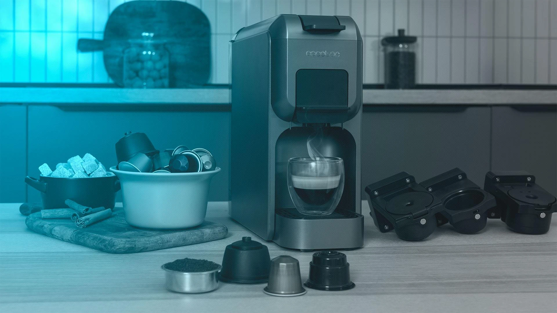 Кофеварка капсульная Cecotec FreeStyle Compact (3в1) черный — 5
