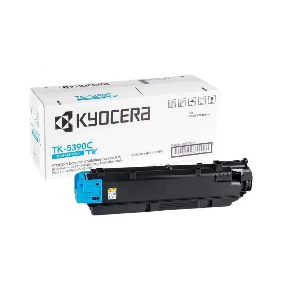 Тонер-картридж Kyocera TK-5390C, голубой, 13000 стр. — 2