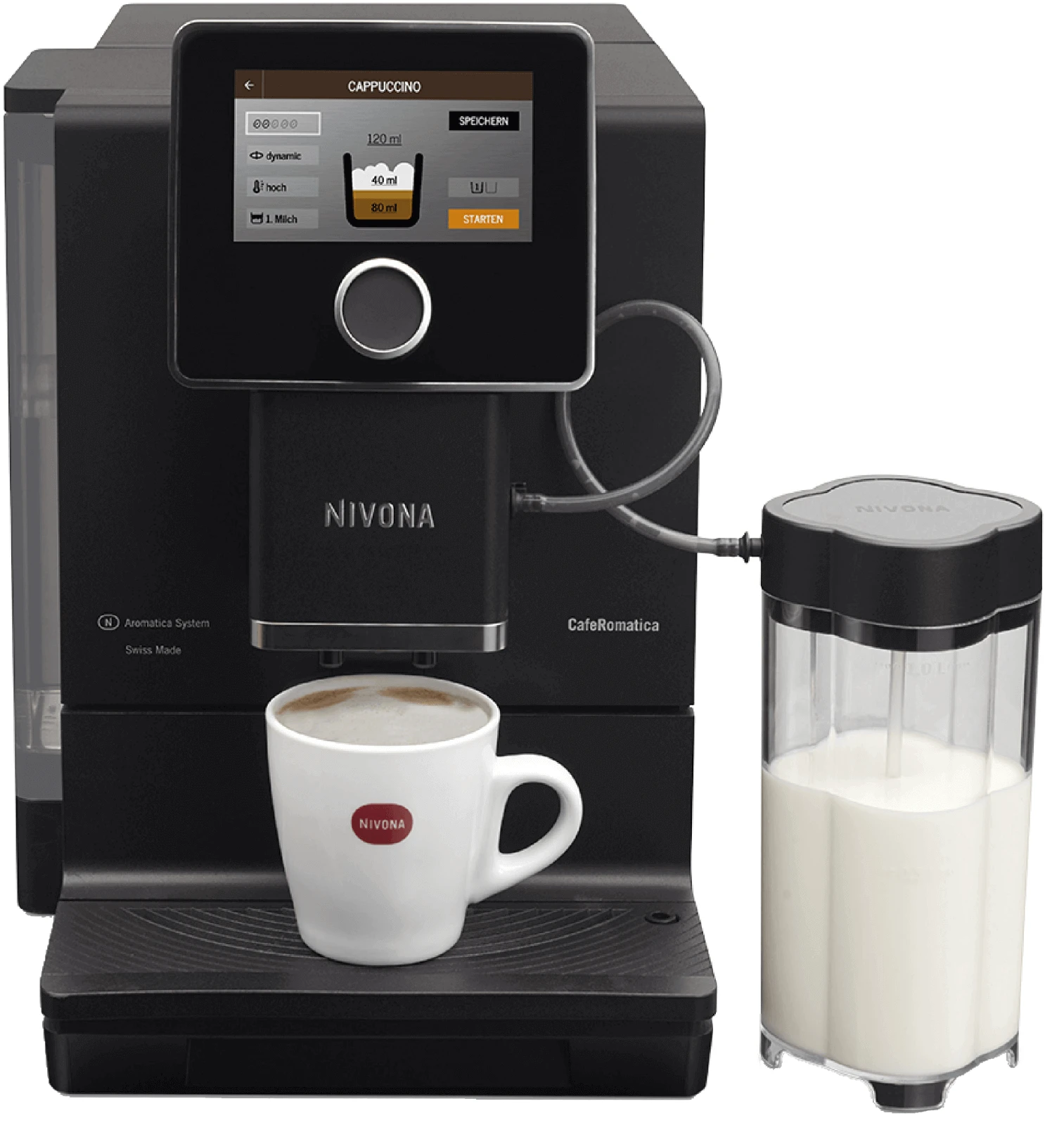 Кофемашина Nivona CafeRomatica NICR 960 чёрный
