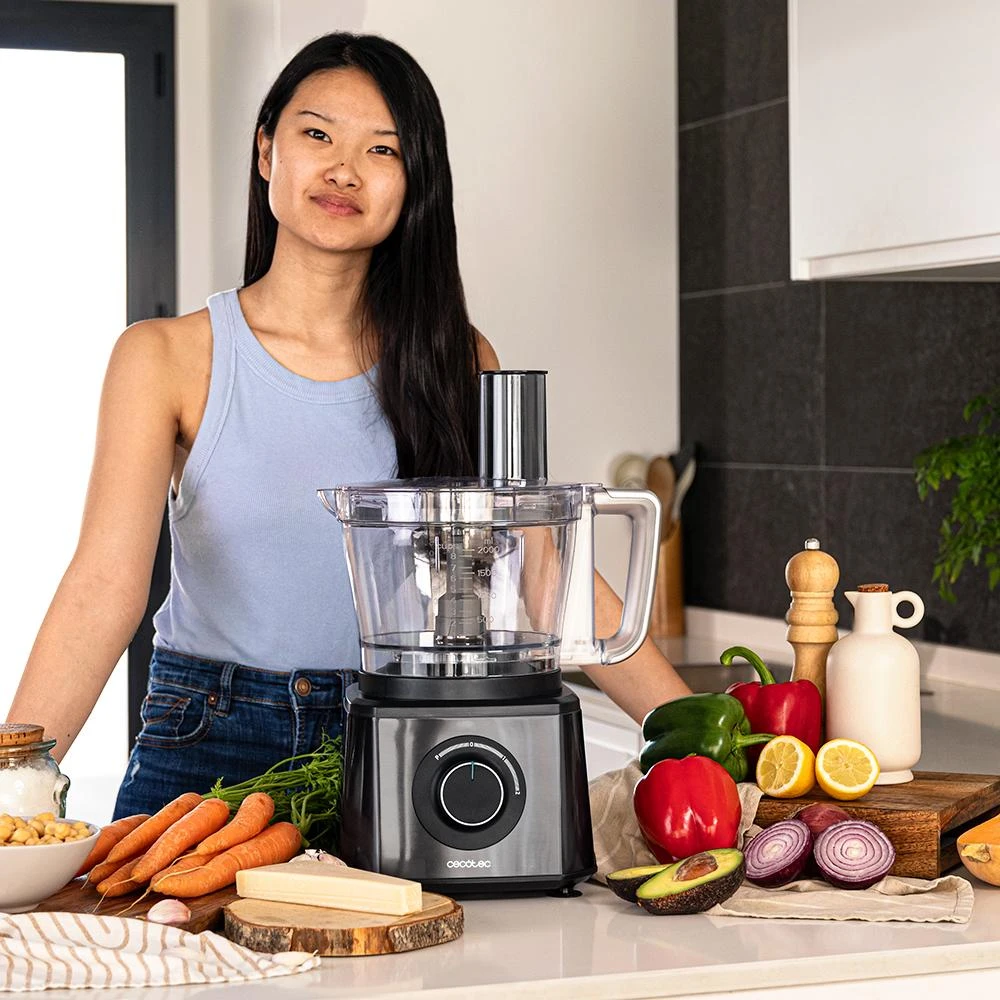 Кухонный комбайн Cecotec FoodProcessor Paprika 2000 Full черный — 4
