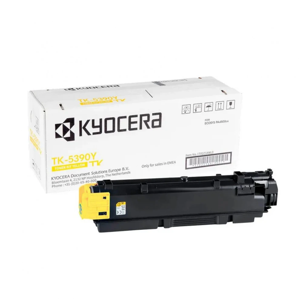 Тонер-картридж Kyocera TK-5390Y, желтый, 13000 стр. — 3