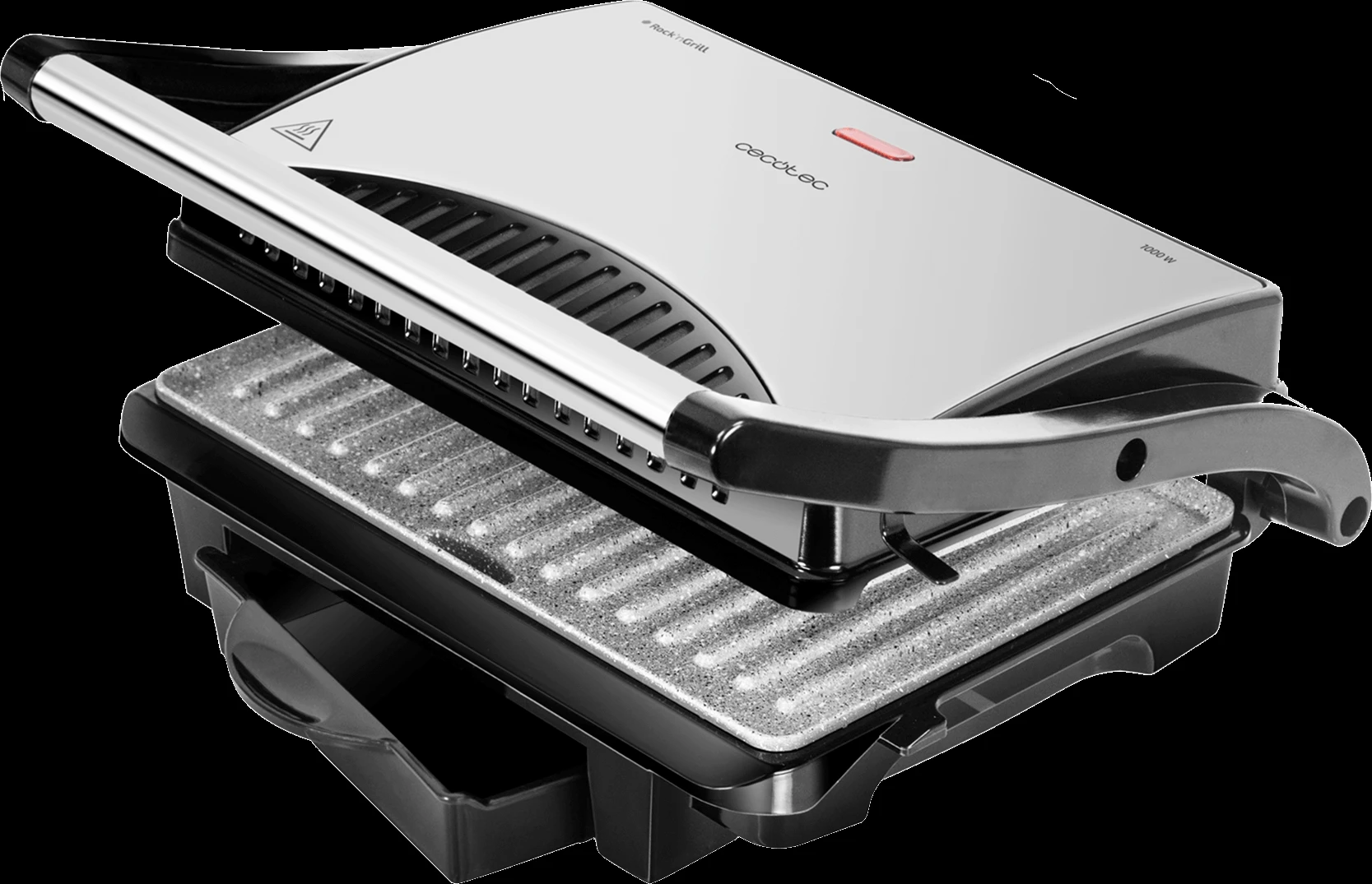 Настольный гриль Cecotec Rock'nGrill 1000 сталь — 2