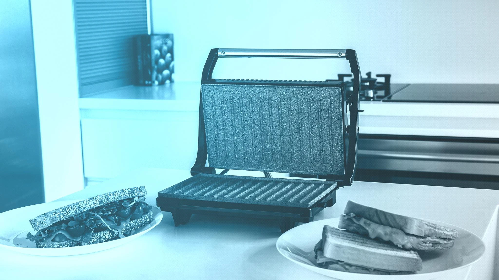 Настольный гриль Cecotec Rock'nGrill 700 сталь — 3