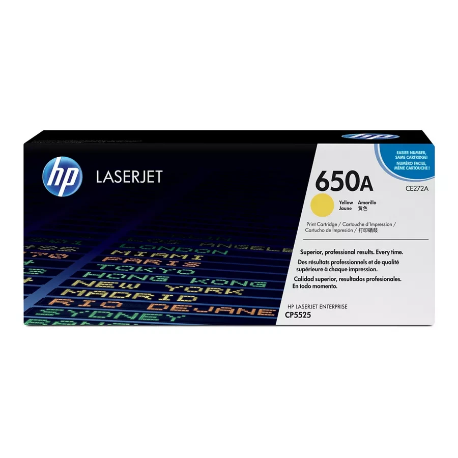 Картридж HP Color LaserJet CP5525 Yellow