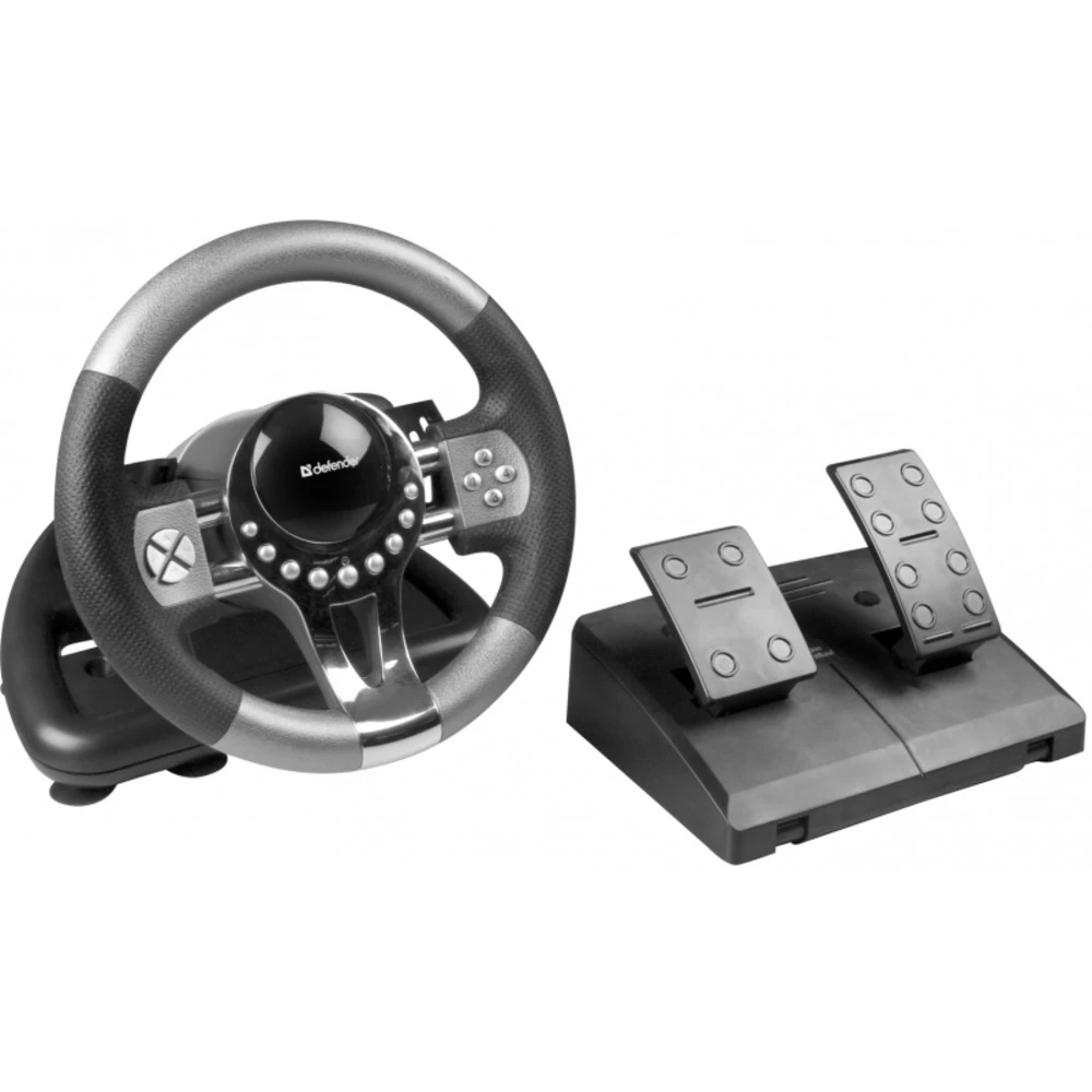 Руль игровой Defender FORSAGE GTR USB