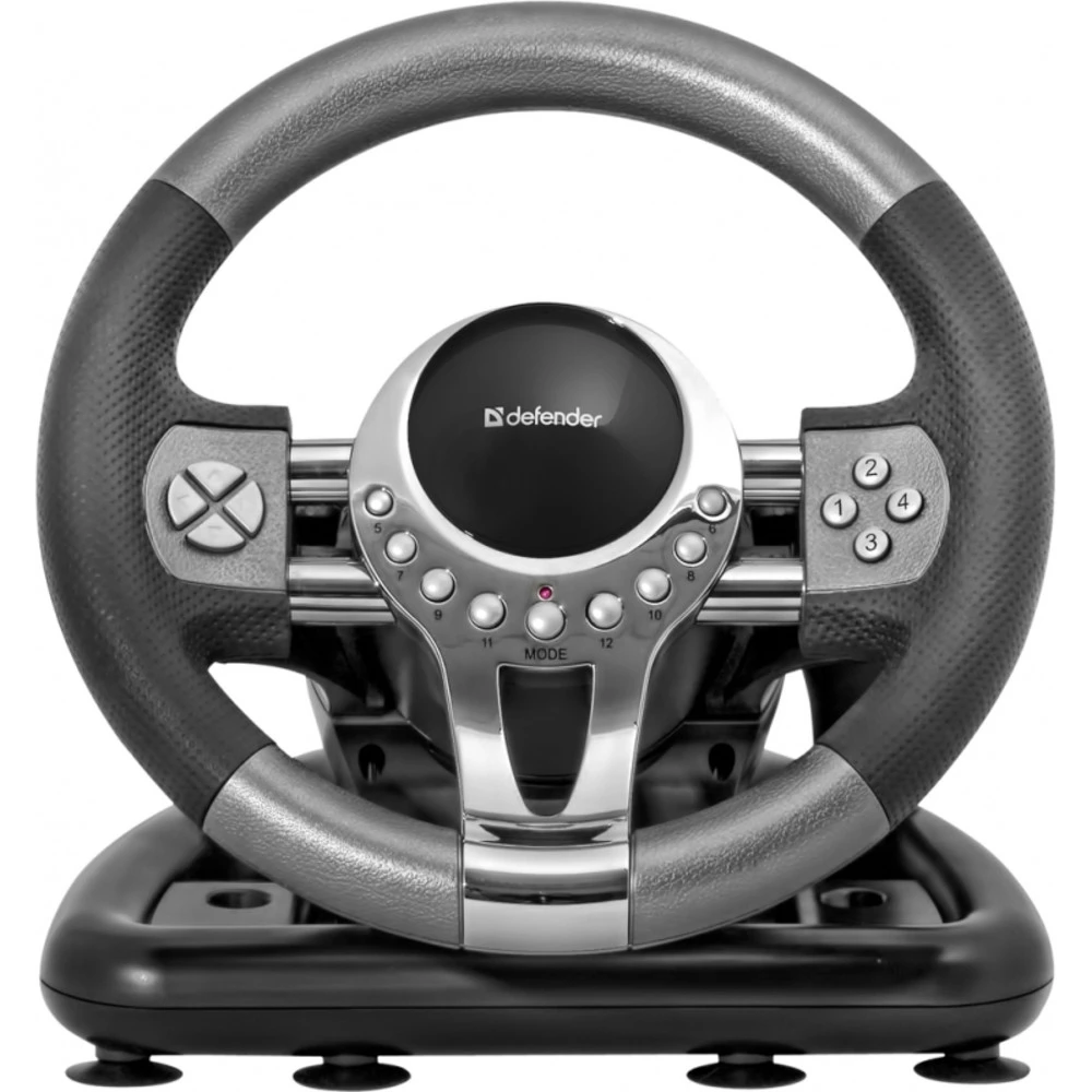 Руль игровой Defender FORSAGE GTR USB — 2