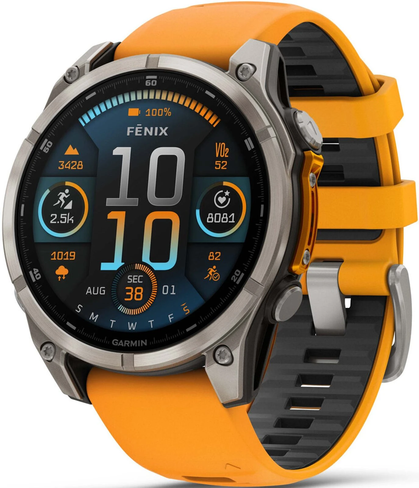 Смарт часы Garmin Fenix 8 графит