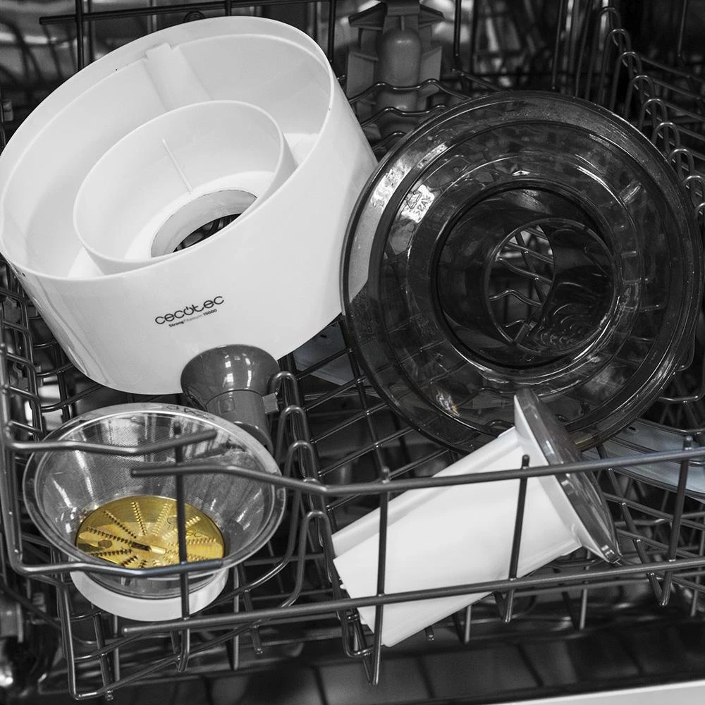 Соковыжималка центробежная Cecotec Strong Titanium 19000 белый — 4