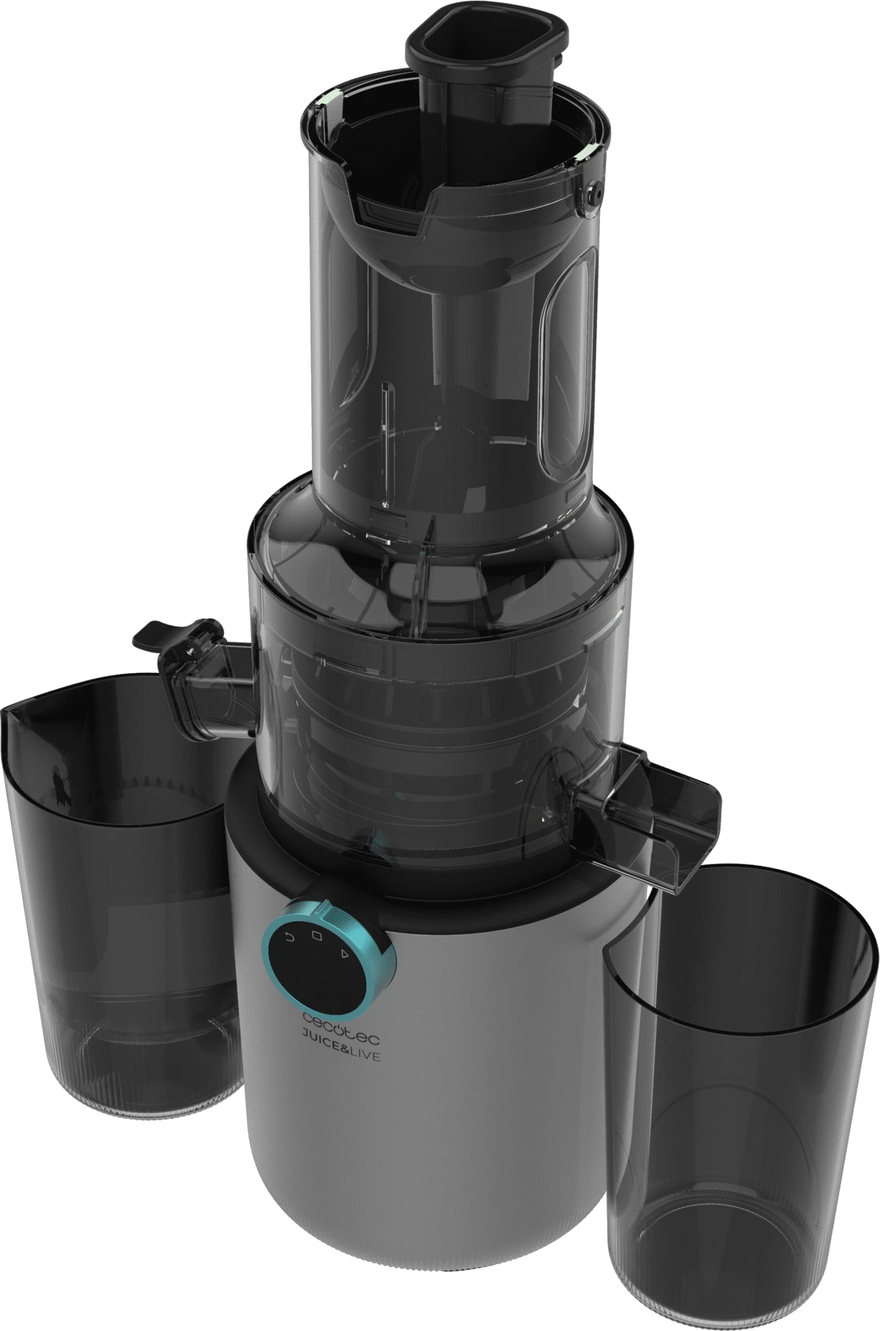 Соковыжималка шнековая Cecotec Juice&Live 1500 Slim серый — 4