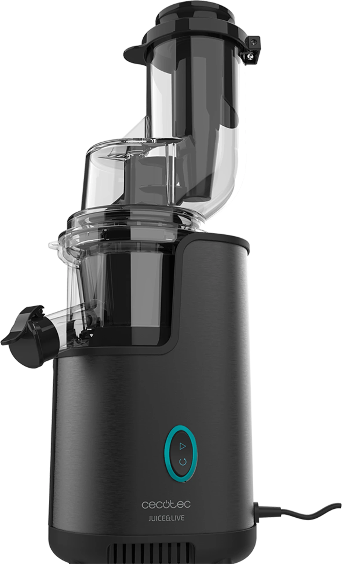 Соковыжималка шнековая Cecotec Juice&Live 2500 EasyClean серый — 3
