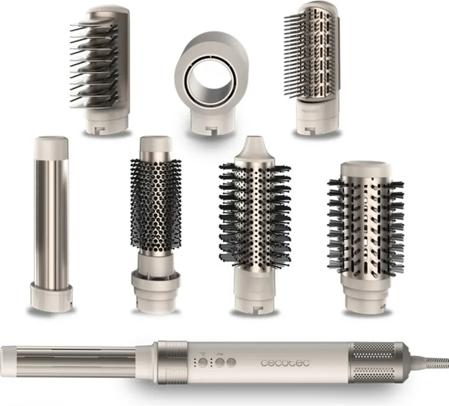 Стайлер Cecotec CeramicCare AirGlam (8в1) шампань