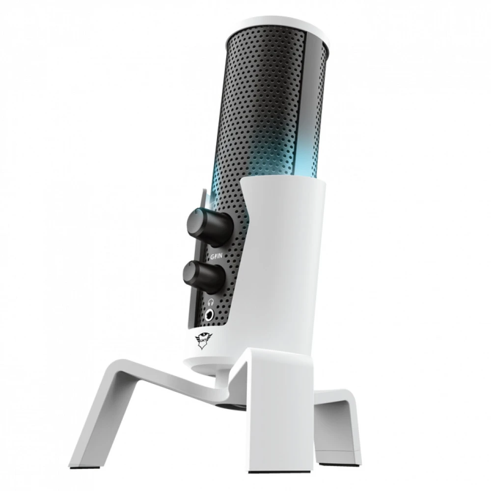 Студийный USB-микрофон Trust GXT 258W Fyru USB 4-in-1 Streaming Microphone PS5