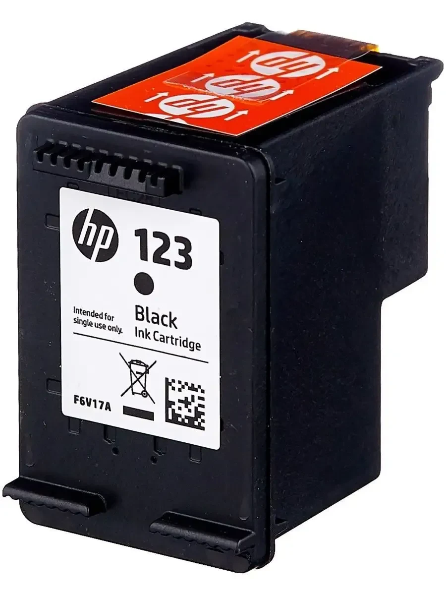 Картридж HP 123 Black для HP DeskJet 1100, 2100, 2300, 2600 — 4