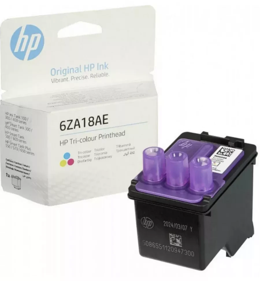 Картридж струйный HP 6ZA18AE Tri-Color Printhead — 4