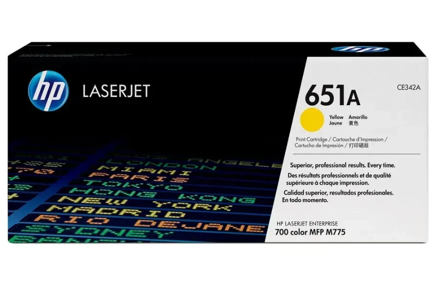 Картридж HP LaserJet 700 M775, жёлтый — 2