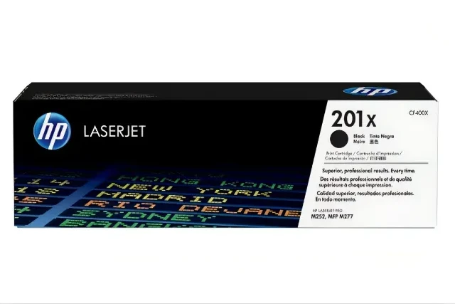 Картридж HP CF400X №201X черный, лазер