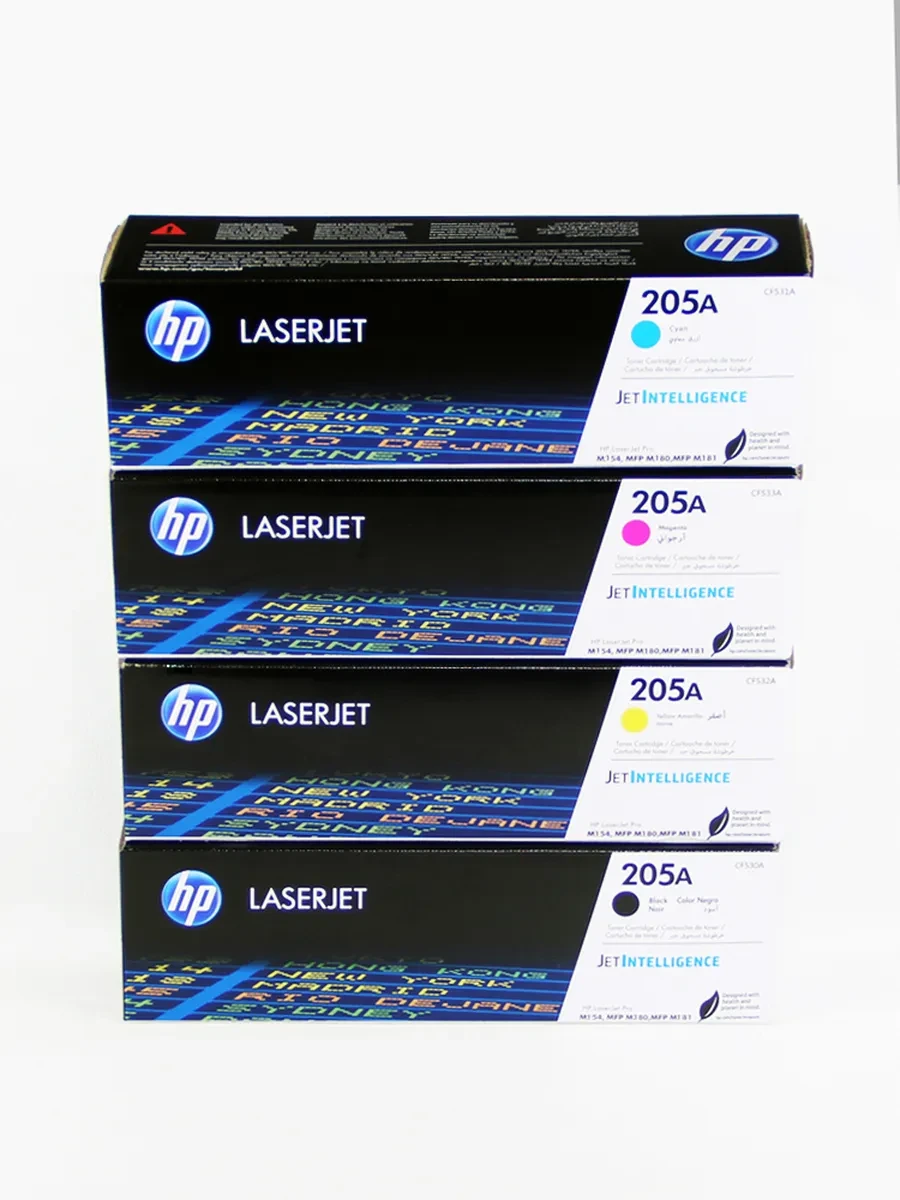 Картридж HP CF532A №205A желтый, лазер — 2