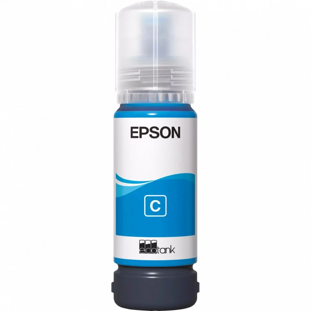 Картридж Epson C13T09C24A, 108 EcoTank, голубые чернила — 3