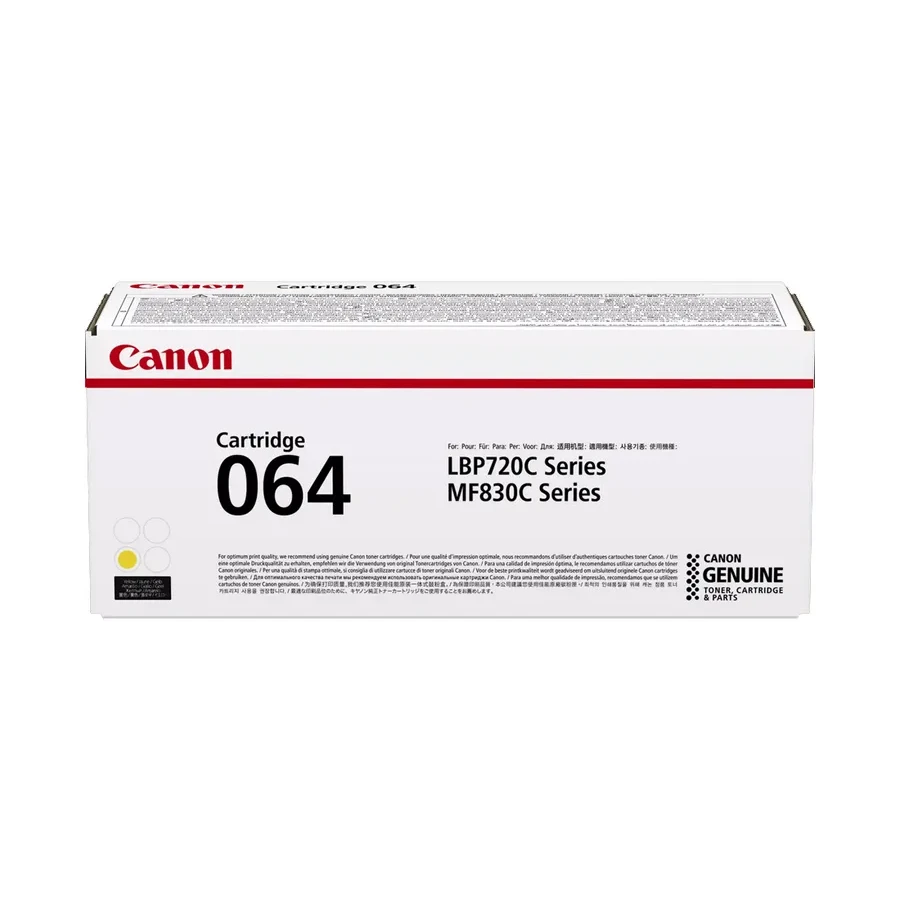 Картридж Canon CARTRIDGE 064, жёлтый