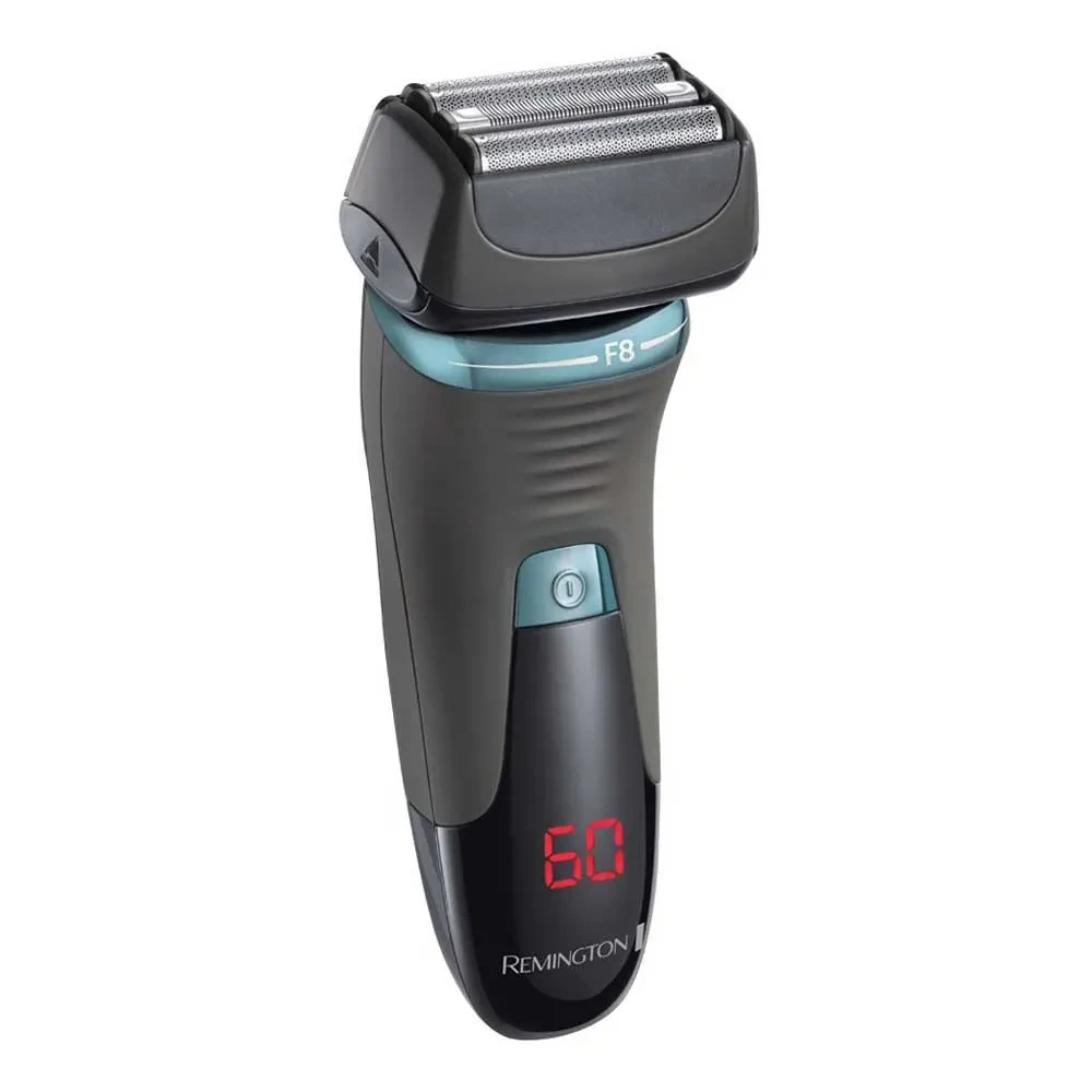 Электробритва сеточная Remington XF8705 серый/бирюзовый