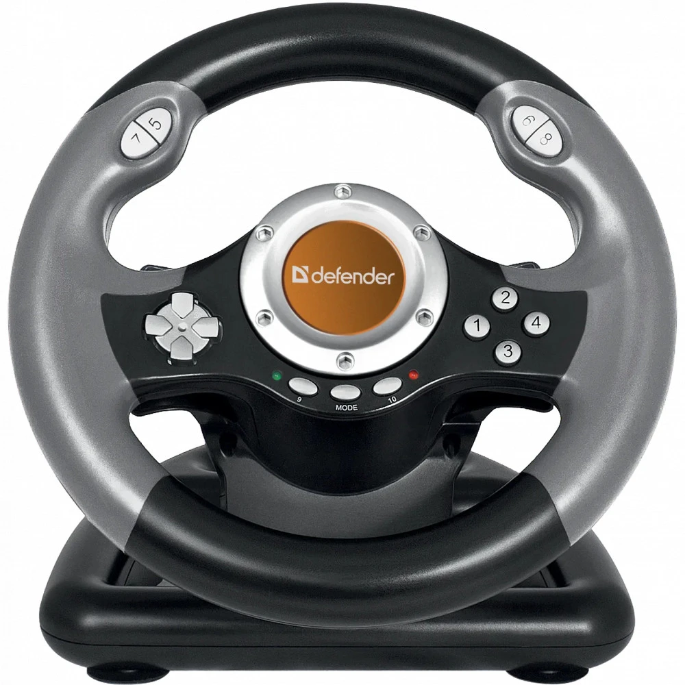 Руль игровой Defender Challenge Mini LE USB комбинированный — 2