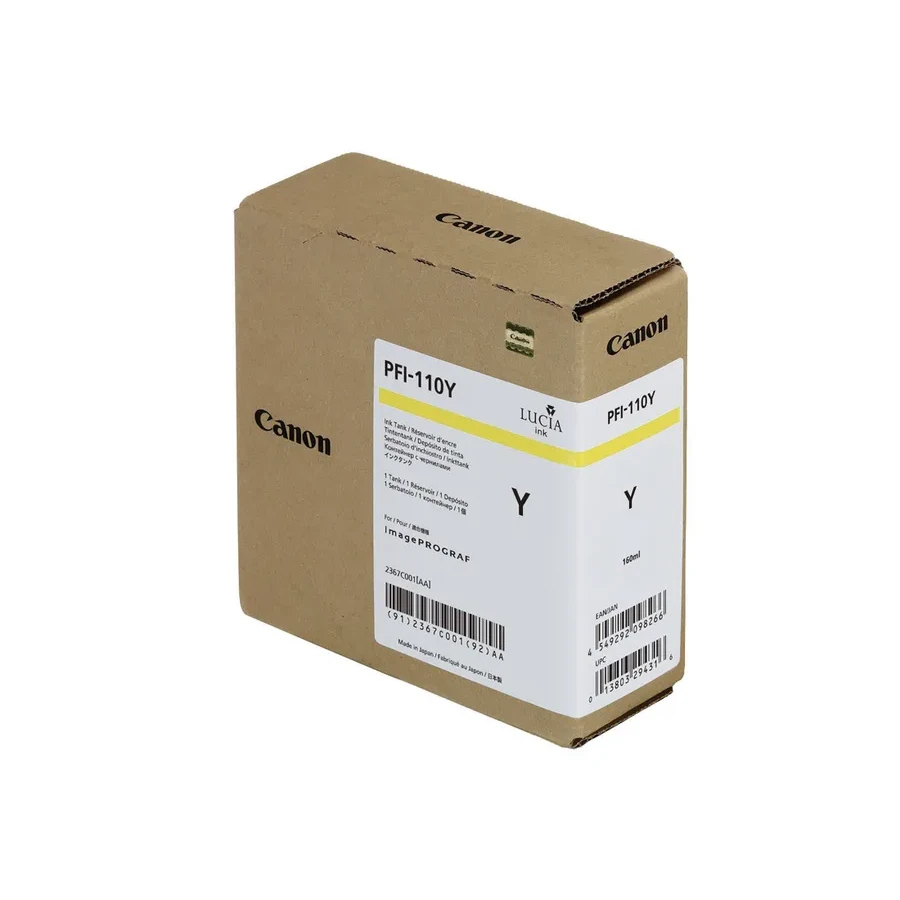 Чернильный картридж Canon PFI-110 Yellow — 2