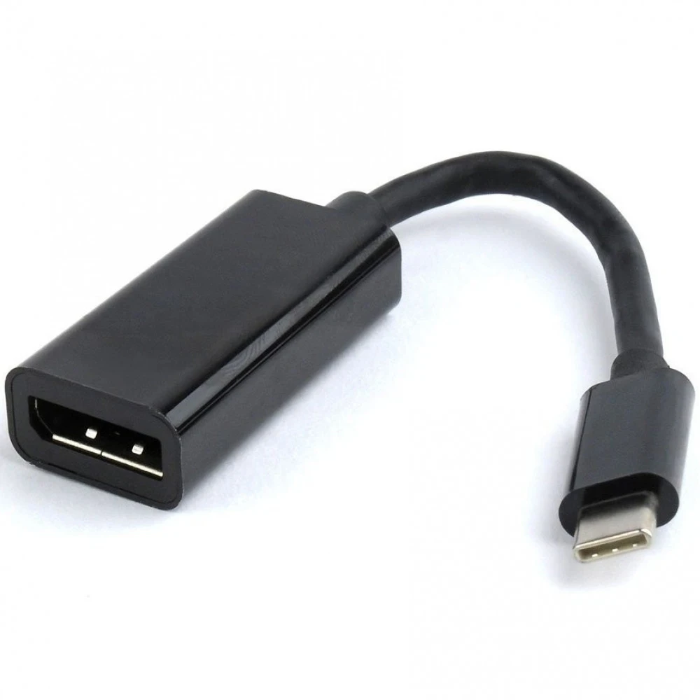 Переходник USB Type-C - DisplayPort, Cablexpert A-CM-DPF-01, OEM