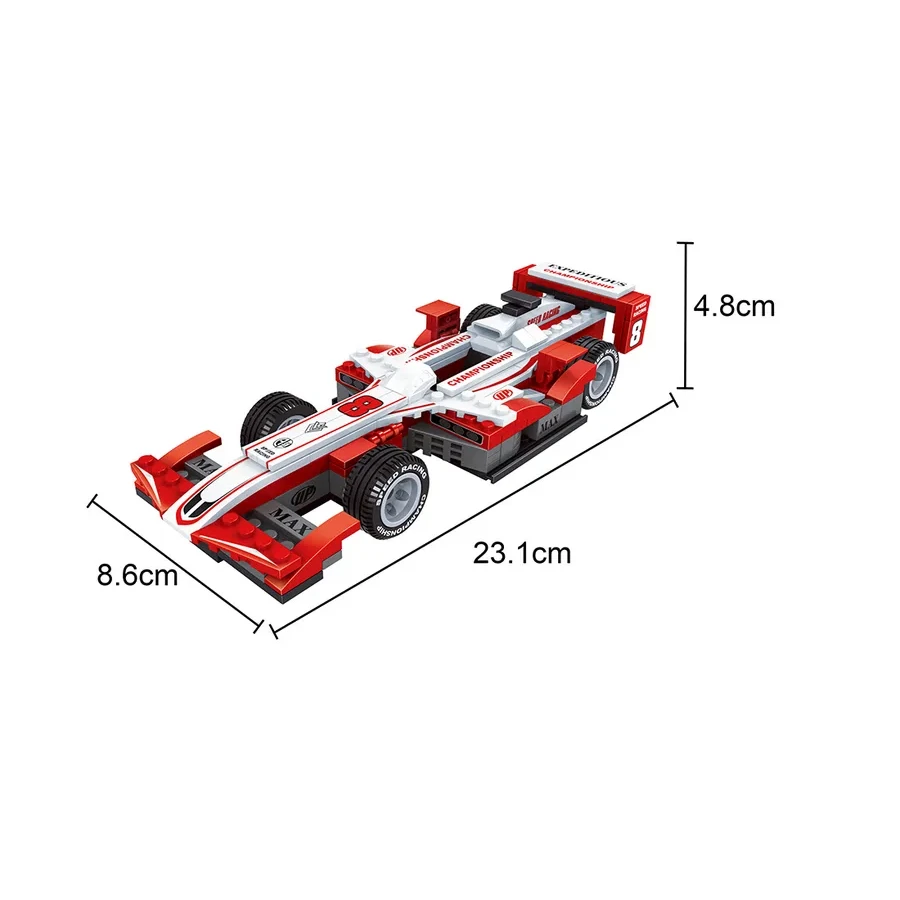 Конструктор Keyixing 26409 Гонки Гоночный болид Formula-1, 197 — 2